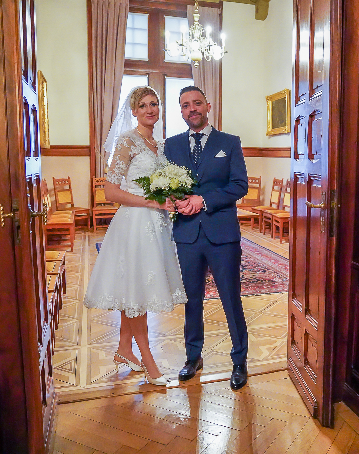 Mairie des Eaux-Vives Genève – photographe mariage civil ISTANY